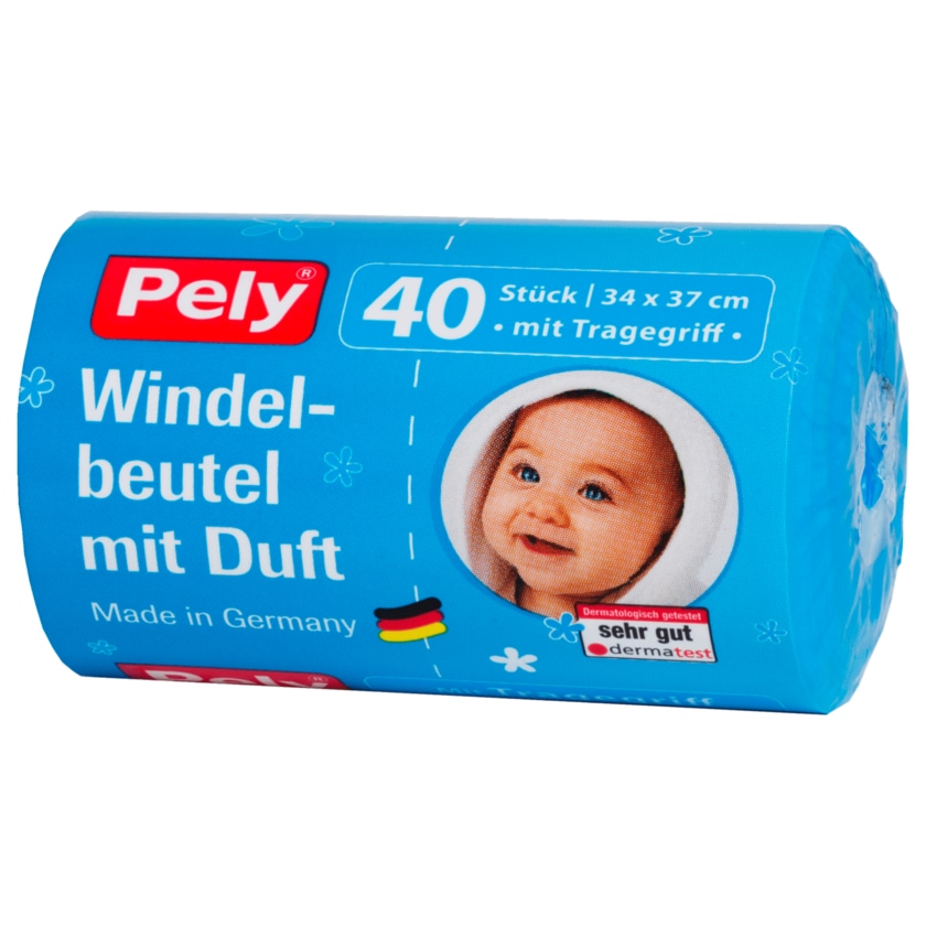 Pely Windelbeutel mit Duft 40 Stück
